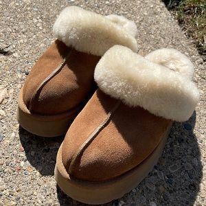 Ugg Disquette Platform Slippers